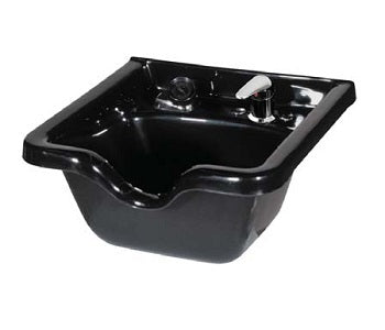 Acrylic Shampoo Sink, Black