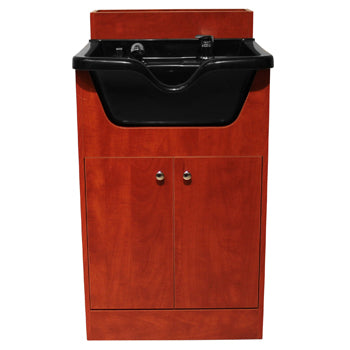 Shampoo Cabinet with Sink, Cherry